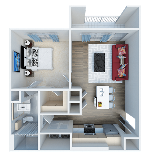 Balcones Floor Plan at The Legend, Texas